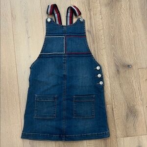 Tommy Hilfiger Blue Kids Overall Dress